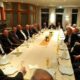 Schützenverein Ahlen Die Königskompanie bei alljärhlichen Martinsgansessen