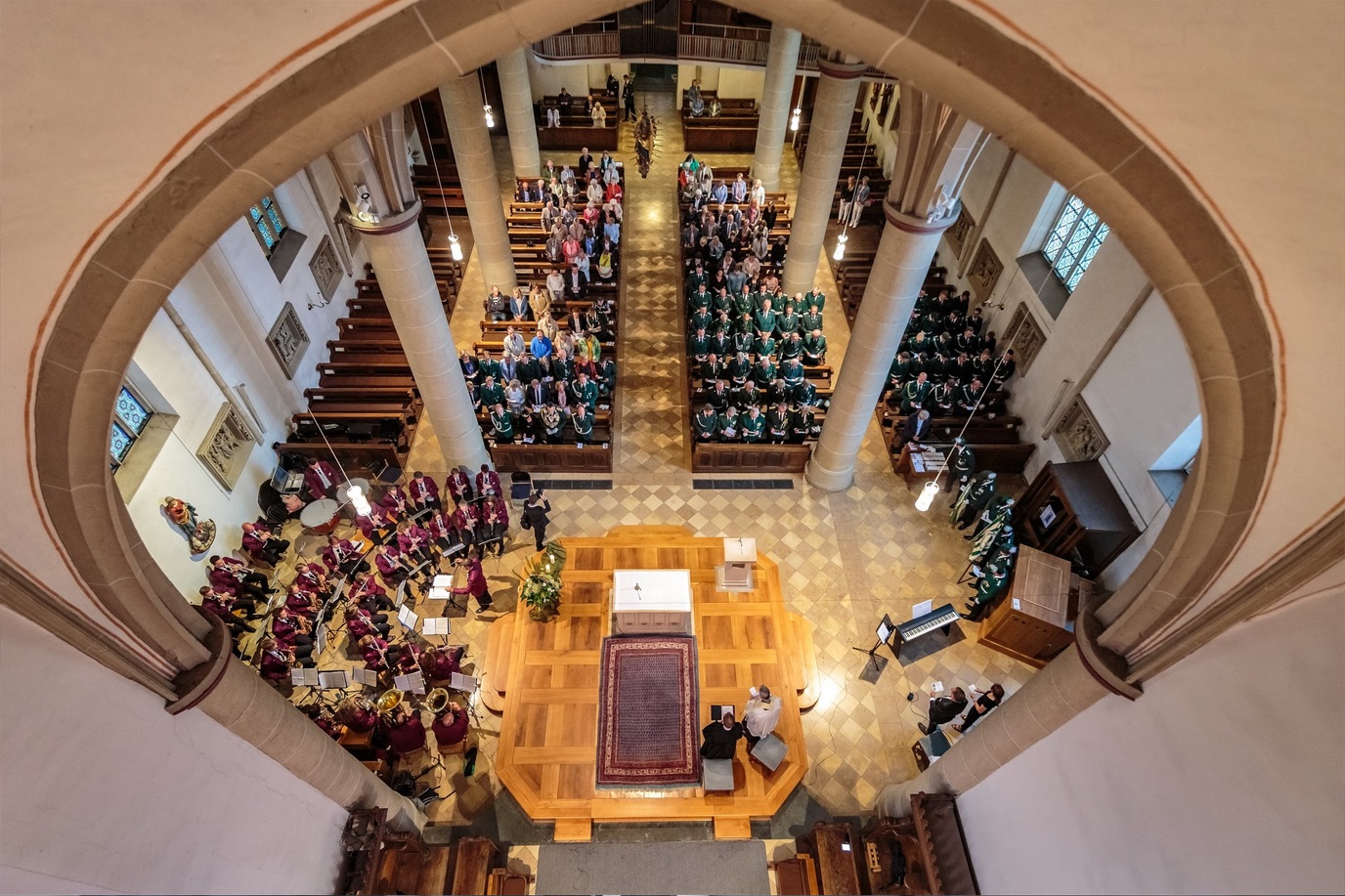 Schuetzenverein Ahlen Gottesdienst der Bürgerschützen 2017