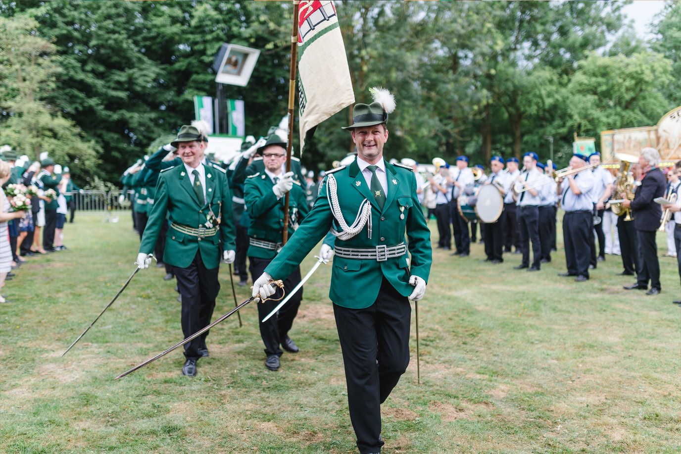 Parade des Bürgerschützenverein Ahlen 2018