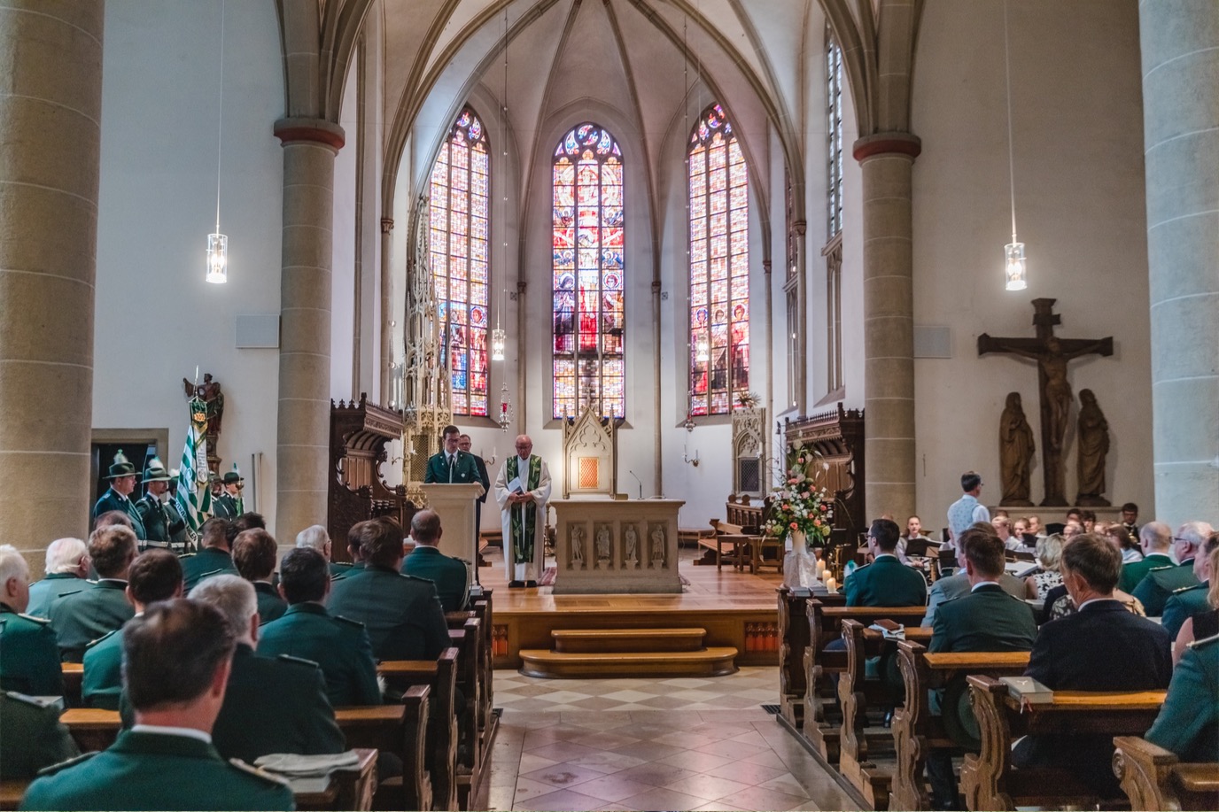 Gottesdiesnt 2018 der Bürgerschützen Ahlen